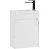 Тумба с раковиной BelBagno Pietra Mini 40 R bianco lucido фото 2