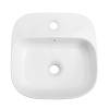 Раковина Cezares CZR-6615-BO белая матовая, 39.5x39 фото 3