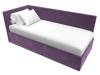 Кровать Лига Диванов Лига-039 122072L фиолетовый левая 90x200 фото 5