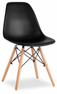 Набор из 4 стульев Stool Group Eames Y801 black X4