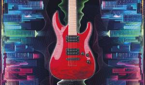 Фреска Ortograf Free time 2 34975 Guitar and skyscrapers Кракелюр Серебро FK-S