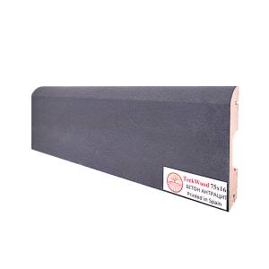 Плинтус TeckWood Бетон Антрацит 2150x75x16