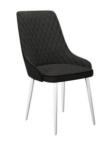 Стул Дик DikLine 305 00-00062651 K21 черный/ножки белые