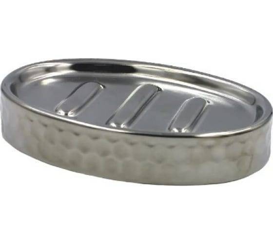 Мыльница Bath Plus Ferro W-CE1952AA-SD серебро