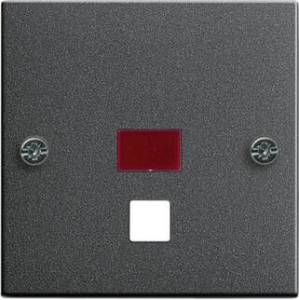 Лицевая панель Gira System 55 выключателя с шнурком антрацит 063828