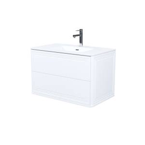 Тумба с раковиной Iddis Oxford Neo OXN80W0i95K подвесная, 80 см, белый