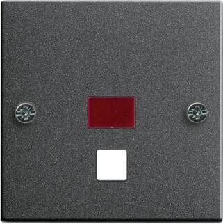 Лицевая панель Gira System 55 выключателя с шнурком антрацит 063828
