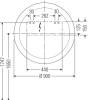 Зеркало круглое Duravit Happy D.2 Plus HP7486S0000 фото 3