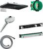 Душевой комплект Hansgrohe Rainmaker Select 460 (3 jet) 24007600 + 26530000 + 28272000 + 15357600