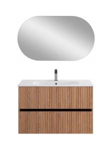 Тумба под раковину Art&Max Torino AM-TORINO-900-2C-SO-BR-P Бран, 90x43.8x58