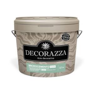 Декоративное покрытие Decorazza Microcemento Fronte MC10-04 серое 3 кг