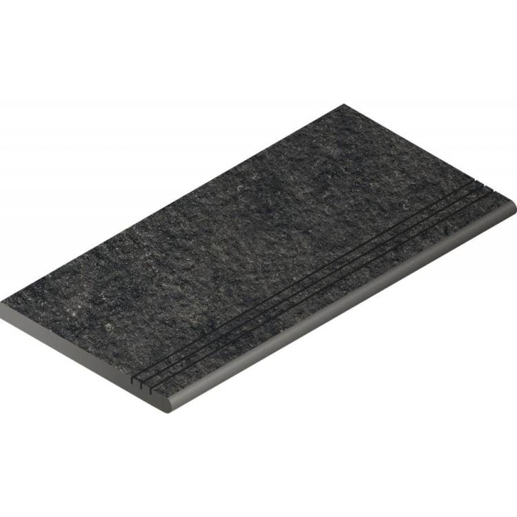 Ступень Italon Рум X2 620040000101 Блэк Закругленная Грип 30x60