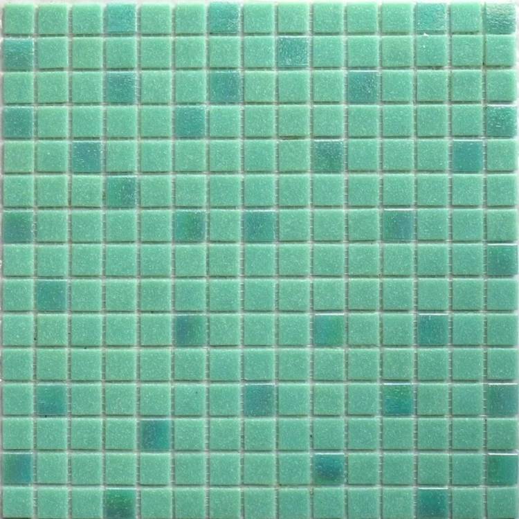 Мозаика NSmosaic Econom series Mix24 Стекло Зеленый (на сетке) (2.3x2.3) 32.7x32.7