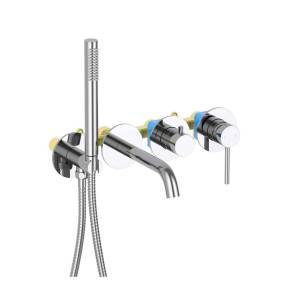 Смеситель для ванны Aquatek Европа AQ1344CR хром