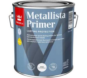 Антикоррозионная грунтовка Tikkurila Metallista Primer база А 2.5 л