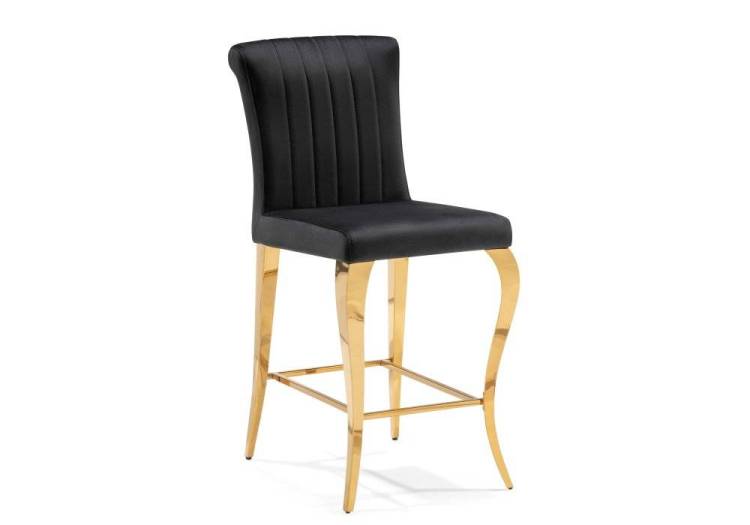 Барный стул Woodville Joan 15388 black / gold