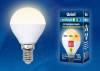 Лампа светодиодная Uniel Multibright LED-G45-6W/WW/E14/FR/MB PLM11WH фото 2