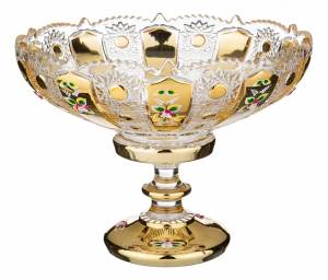 Чаша декоративная Lefard 195-107 Gold Glass (30x23 см)