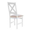 Стул Tetchair Crossman 24723 white, велюр бежевый, многослойный березовый шпон фото 3