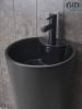 Раковина Gid Autonomo Nb131bm 81120 черная матовая, 40x40x84 фото 5