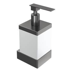 Дозатор Boheme Qubic 10727-GM Gun Metal