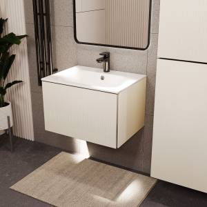 Тумба с раковиной Terminus Euromix EUR10601900101OSL айвори, 60x38