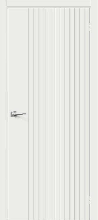 Межкомнатная дверь Bravo 146-0533 Граффити-32 Super White 200x90