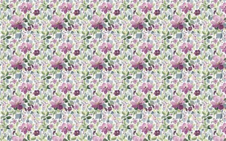 3D Фотообои Artegrafico «Узор с цветами» PRV-017 акварель