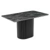 Стол Bradex Home Festa RF 0806 керамогранит wacom, черный 140x85x77