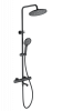 Душевая стойка Wonzon & Woghand WW-B3069-MB с термостатом, черный