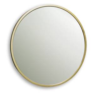 Зеркало Dreja Miro 99.2040 золото, 60x60