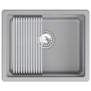 Мойка кухонная Granula Kitchen Space 5501iU алюминиум, 55x45