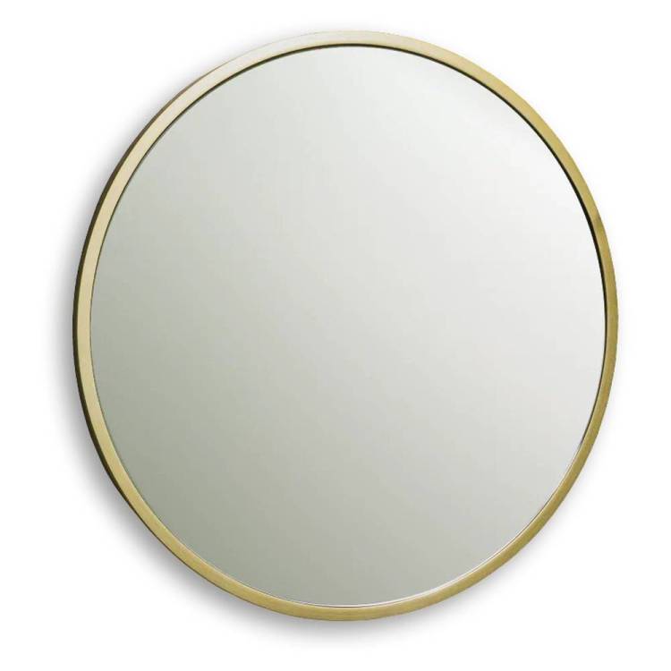 Зеркало Dreja Miro 99.2040 золото, 60x60