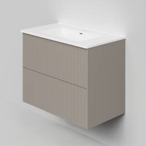 Тумба под раковину La Fenice Terra Twin Cappuccino 80 бежевый матовый