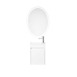 Мебель для ванной BelBagno Pietra Mini 46 L bianco lucido