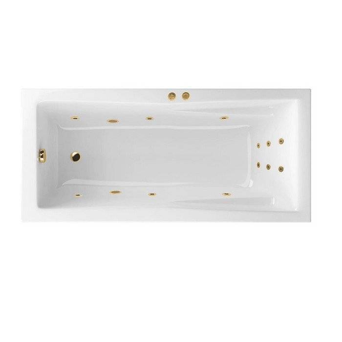 Акриловая ванна Excellent Palace 180x80 "LINE" (золото)