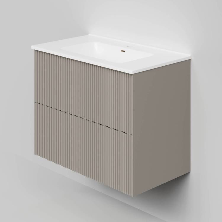 Тумба под раковину La Fenice Terra Twin Cappuccino 80 бежевый матовый