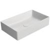 Раковина GSI Kube X 945309 60 см, белая матовая