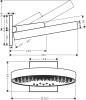 Душевой комплект Hansgrohe Rainfinity 360 (3 jet) 26234000 + 26864000 + 28272000 + 26843000 + 15382000 фото 14