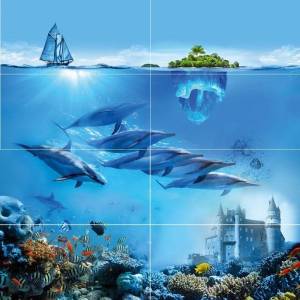 Панно Ceramica Classic Ocean Deep P8D302 80x80