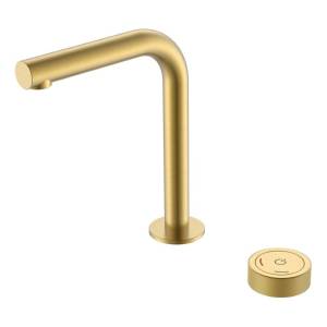 Смеситель для раковины Boheme Tech 158-MG Matt Gold сенсорный