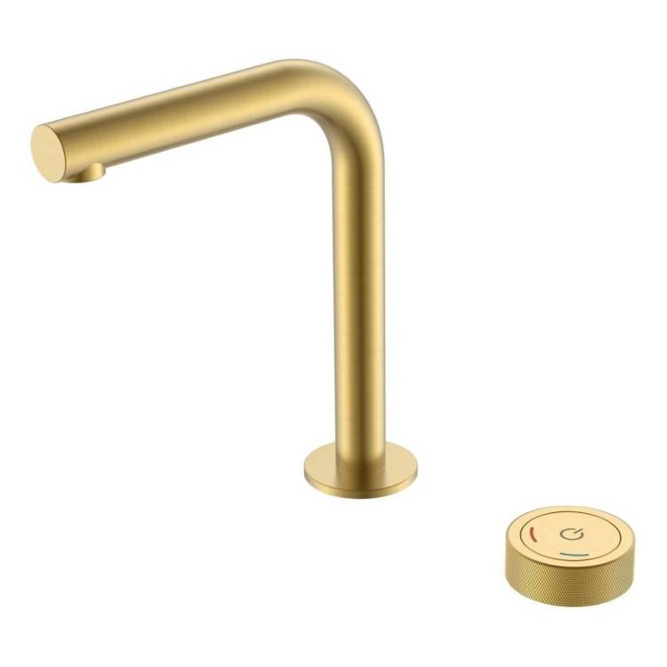 Смеситель для раковины Boheme Tech 158-MG Matt Gold сенсорный