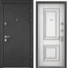 Входная стальная дверь Torex PROFESSOR-4+ 02 MP 10139 Черный шелк/Белый (арт. КТ Белый) 2000x880