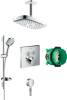 Душевой комплект Hansgrohe Raindance Select E 300 (2 jet) 27384000 + 26630000 + 27506000 + 15763000