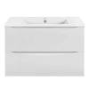 Тумба с раковиной Vincea Mia Slim VMC-2MC800S1GW Белый