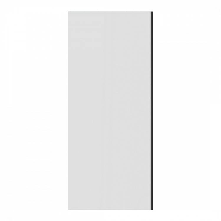 Шторка на ванну Maretti Project Black PB41F6014099 профиль черный, стекло прозрачное, 60x140 см