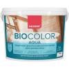 Защитная декоративная пропитка для древесины Neomid Bio Color Aqua сосна 9 л