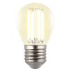 Лампа светодиодная Uniel E27 4W 3000K прозрачная LED-G45-4W/3000K/E27/CL GLY01TR