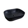 Раковина Gid Geométrico 53348 Bm1302 50 см, черная матовая