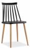 Стул Stool Group Морган Y820 black пластиковый, черный